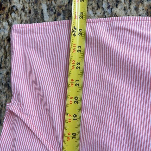 INC International Concepts Floral Embroidery Tie Waist Striped Blouse Top XL - Picture 10 of 10